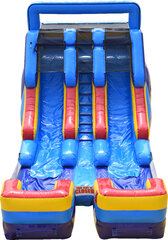 15ft TITAN DRY DOUBLE LANE SLIDE