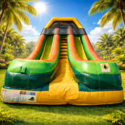 18FT HIGHLIGHT DUAL LANE DRY SLIDE