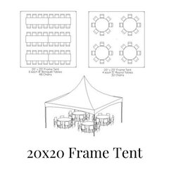 20x20 TENT PACKAGE 