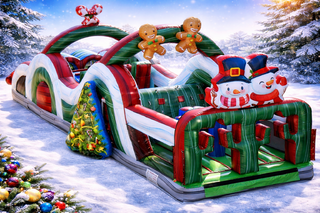 35FT CHRISTMAS OBSTACLE COURSE (DRY)
