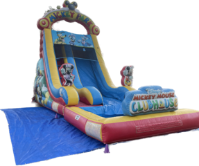 18FT MICKEY MOUSE WATERSLIDE 