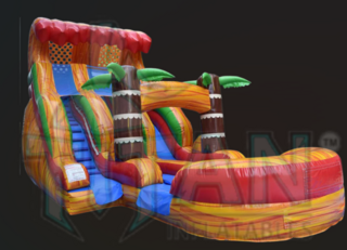 18FT LAVA PLUMMET DL SLIDE
