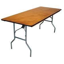Table, Banquet 6' Wood