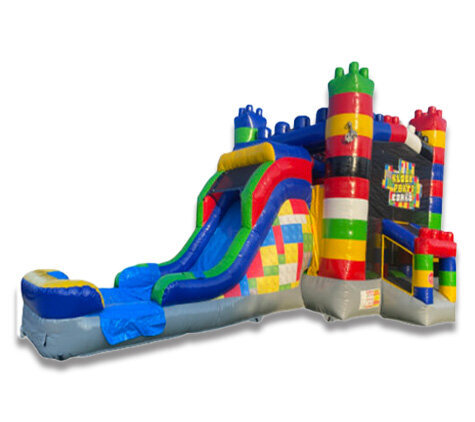 Block Party Combo Bounce House (Dry)