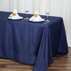 Table Linens, Navy 90x132