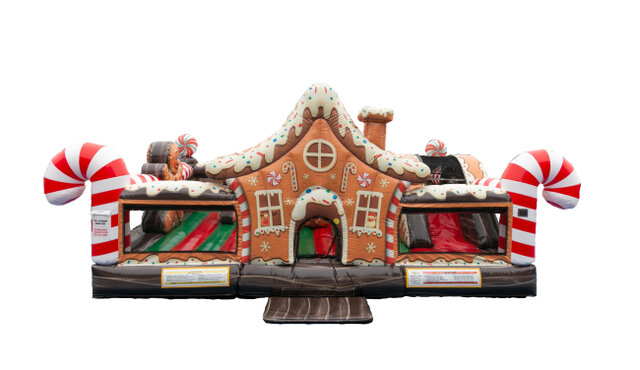Gingerbread Playland Front View