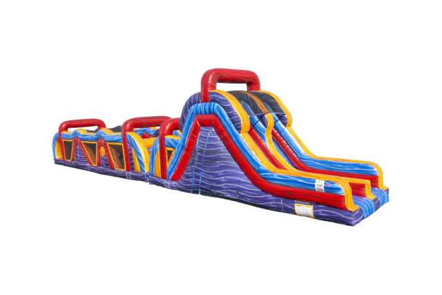 70 ft Marble Mania Obstacle Course rental