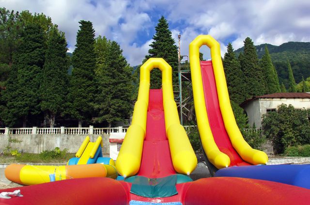 Choose Waterslide or Slip and Slide