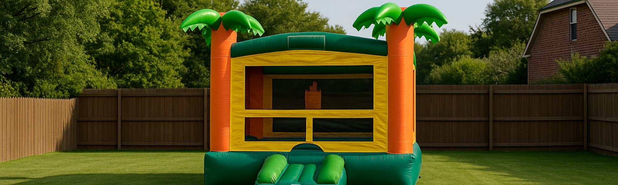 Will a Bounce House Fit in My Back Yard?