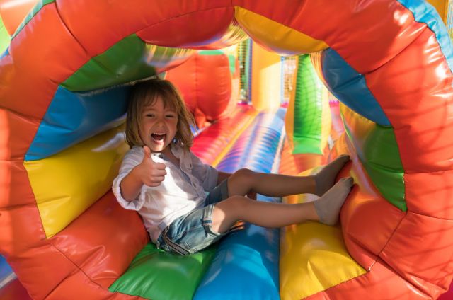 Inflatable obstacle course rental
