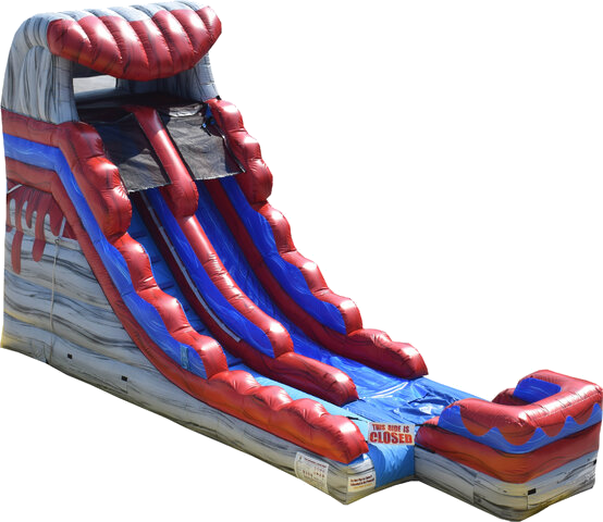 16 ft Lava Burst Water Slide