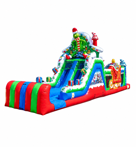 47 Grinchy Christmas Obstacle Course
