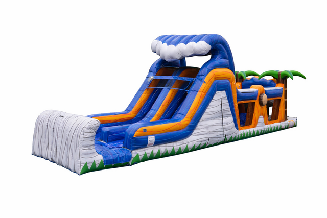 47' Rocky Wave Obstacle Course