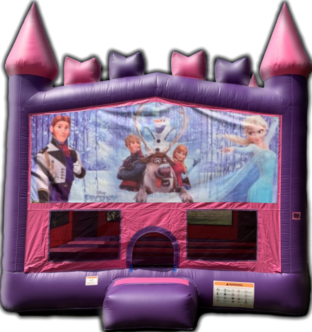 Frozen Princess Castle Bounce House