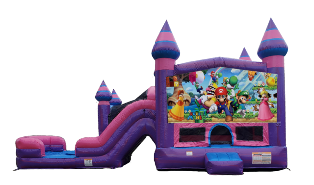 Super Mario Purple Castle Double Lane Combo