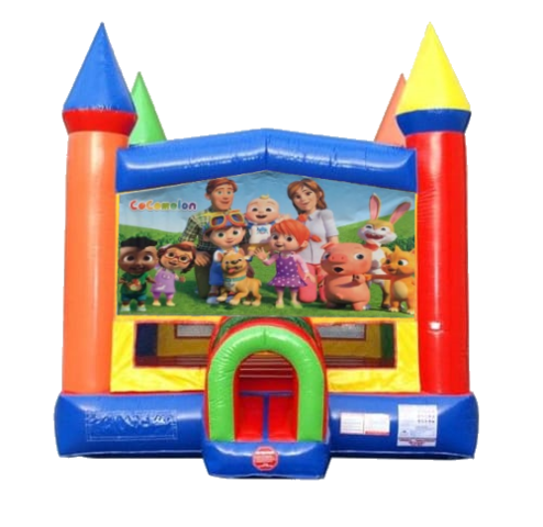 CoComelon Moonwalk Castle Bounce House