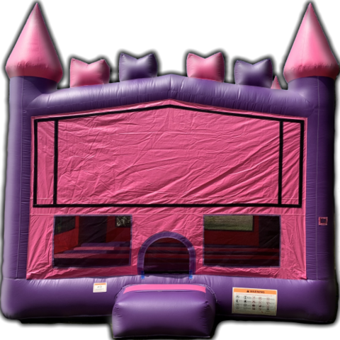 Pink Castle Princess Bounce House Rental - CenTex Jump & Party Rentals