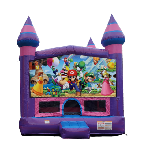 Super Mario Purple Castle Moonwalk