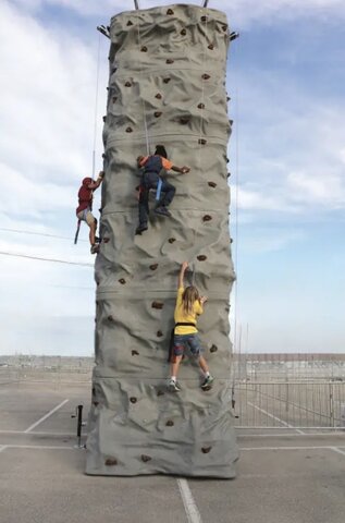 24' 4 Climber Rock Wall