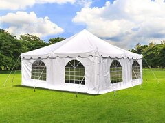 20x20 High Peak Tent With Side Walls