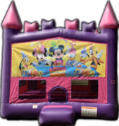 Princess Castle Happy Birthday From Mickey and Friends