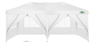 10'x20' Pop Up Canopy w/ 6 sidewalls 