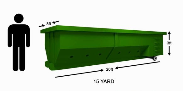 15 yard dumpster