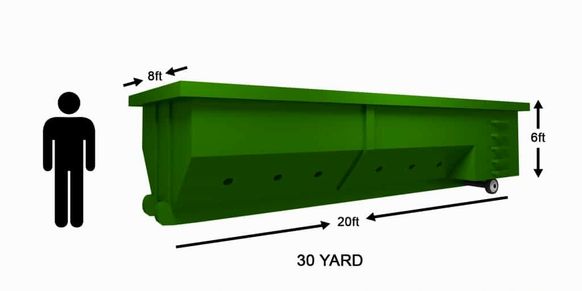 30 yard Dumpster 