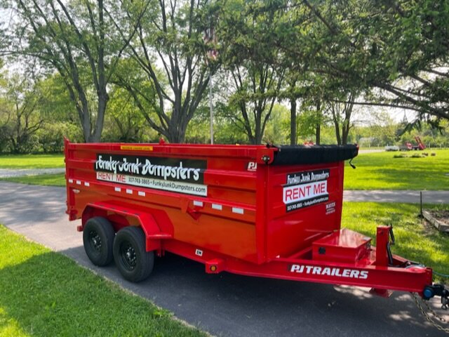 15 Yard Dumpster Trailer Rental 