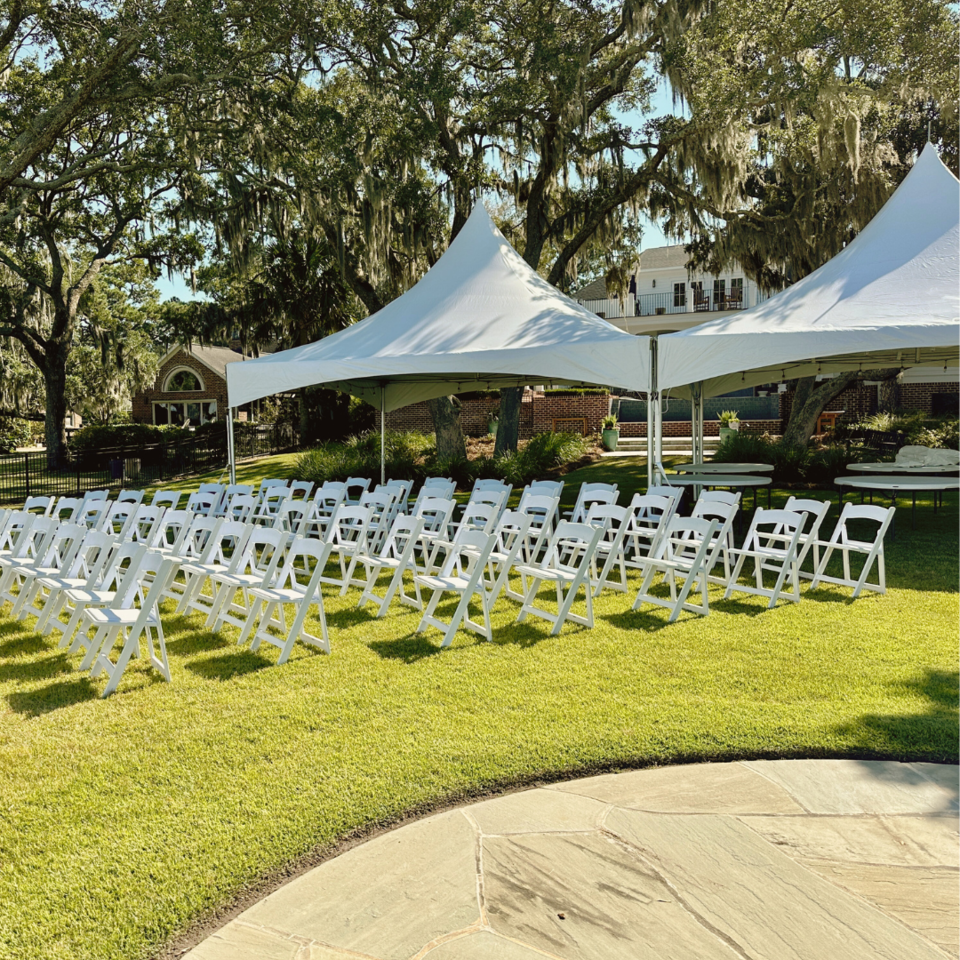 20x20 high peak frame tent