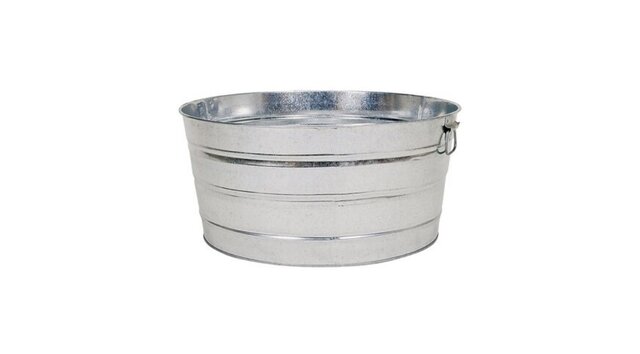 Galvanized Tub - 6 Gallon
