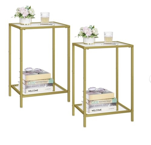 Gold End Tables (2)
