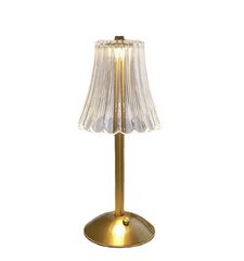 LED Touch Lamp Gold