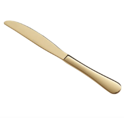 Gold Dinner Knife 