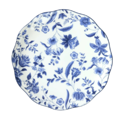 Sapphire 8" Scalloped Dinner Plate