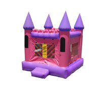 Pink and Purple Bounce House