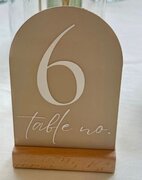 Accessories and Table Numbers