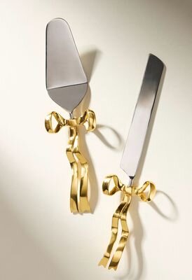 Bendeta Bow Metal Serve Set