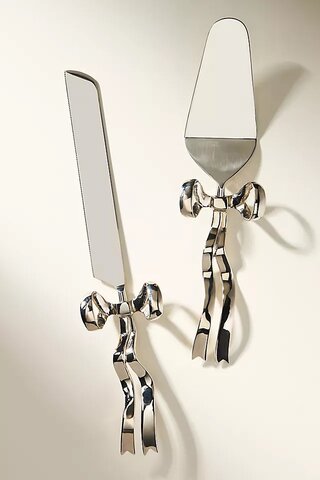 Benedita Bow Metal Serve Set 