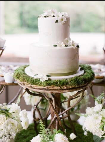 Rustic Cake Stand