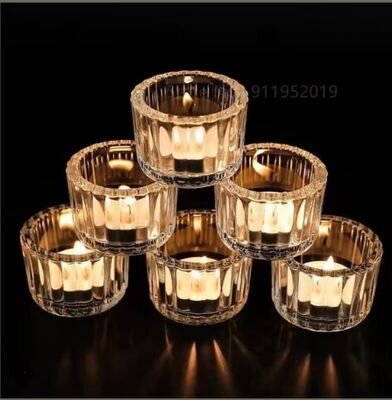 Clear Glass Tealights 