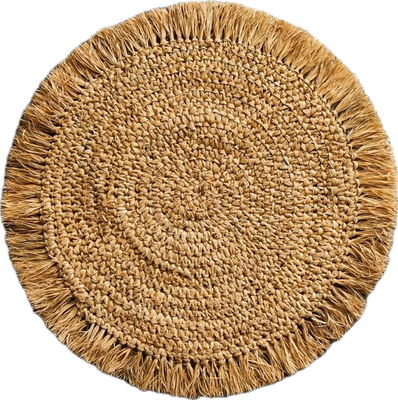 Charger  Classic Woven Fringe