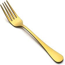 Individual Dinner Fork Gold