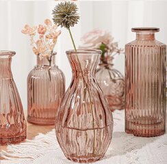 Amber Bud Vases (set of 3)