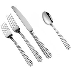 Silver Flatware Set of 4