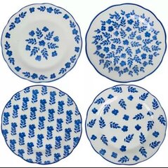 Dessert Plate / Blue Floral