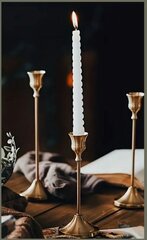 Gold Candle Holders (set of 3)