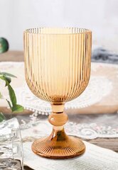 Water Goblet / Amber 13oz.