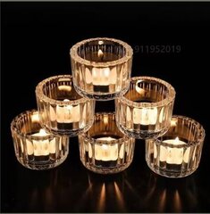 Clear Glass Tealights 