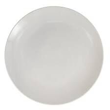 Dinner Plate  White Glaze